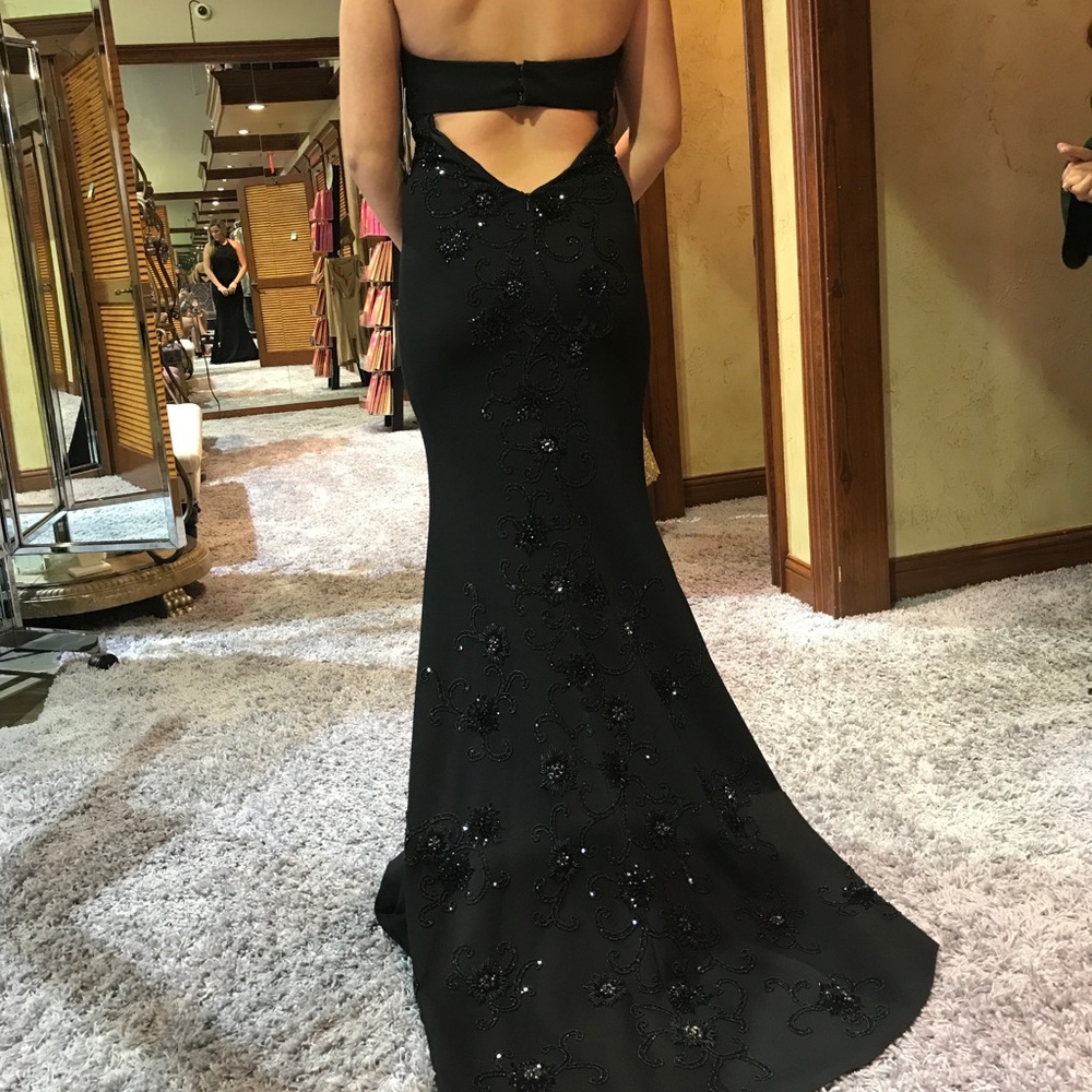 Black Sherri Hill 2017 Gown